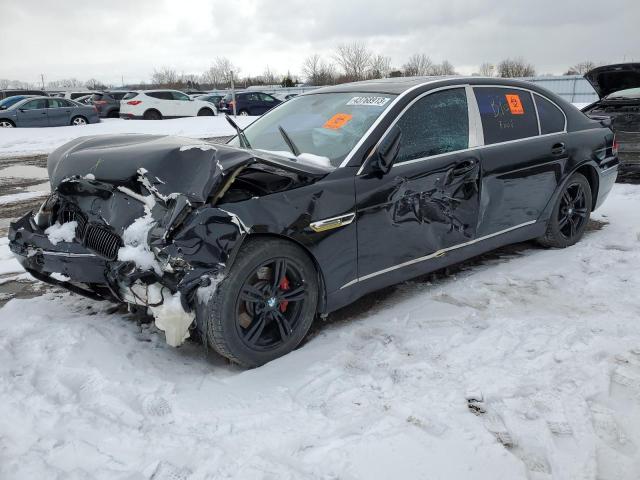 BMW 745 LI 2002 with VIN WBAGN634X2DR05484 - Photo from auction