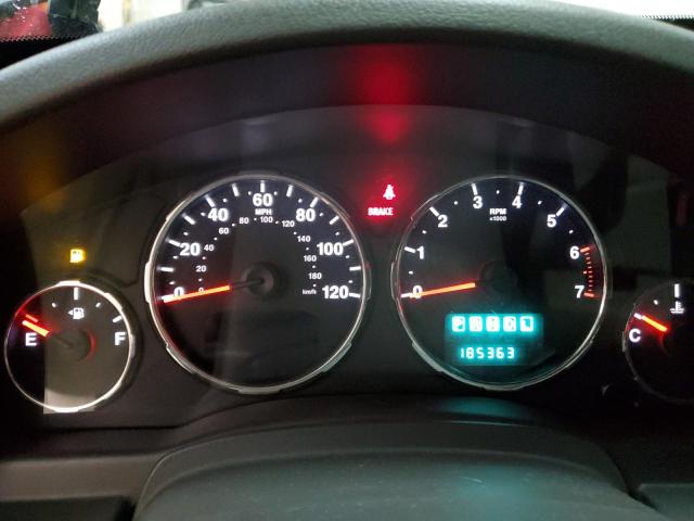 Photo 9 from auction – 2008 JEEP LIBERTY SP with VIN 1J8GN28K68W215482