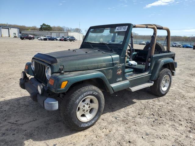 JEEP WRANGLER / 2001 with VIN 1J4FA59S51P301021 - Photo from auction