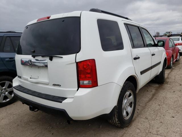 Photo 3 from auction – 2010 HONDA PILOT LX with VIN 5FNYF4H24AB031639