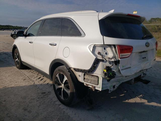 Photo 2 from auction – 2017 KIA SORENTO EX with VIN 5XYPH4A15HG221556