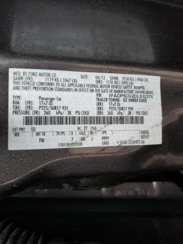 Photo 14 from auction – 2013 FORD C-MAX PREM with VIN 1FADP5CU2DL532370