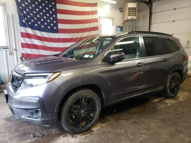 HONDA PILOT SE 2022 with VIN 5FNYF6H2XNB041688 - Photo from auction