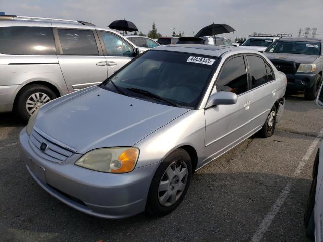 HONDA CIVIC EX 2002 with VIN 2HGES26742H577131 - Photo from auction