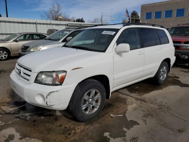 TOYOTA HIGHLANDER 2005 with VIN JTEDP21A150078032 - Photo from auction