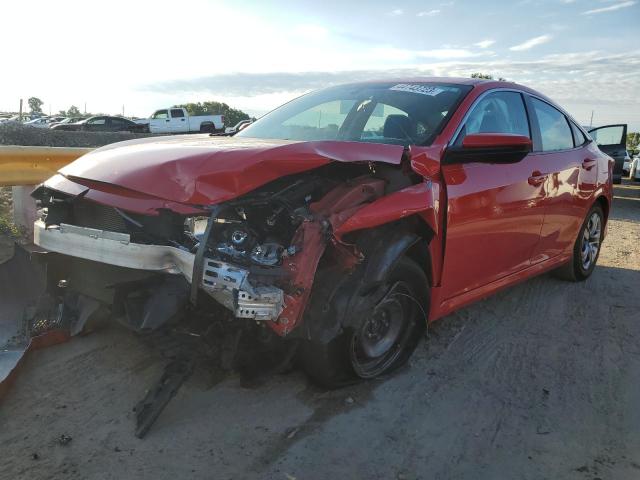 HONDA CIVIC LX 2017 with VIN 2HGFC2F51HH549196 - Photo from auction