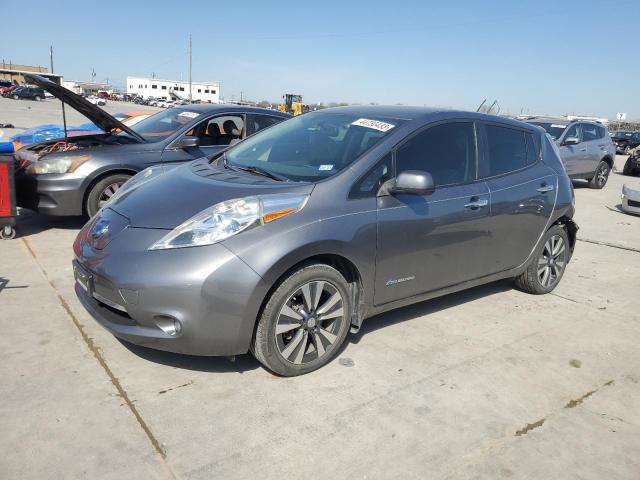 NISSAN LEAF S 2015 with VIN 1N4AZ0CP3FC330859 - Photo from auction
