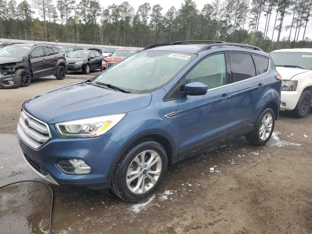 FORD ESCAPE SEL 2018 with VIN 1FMCU0HD5JUB20083 - Photo from auction