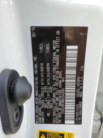 Foto 14 de la subasta – 2019 TOYOTA HIGHLANDER con VIN 5TDZZRFH6KS343085