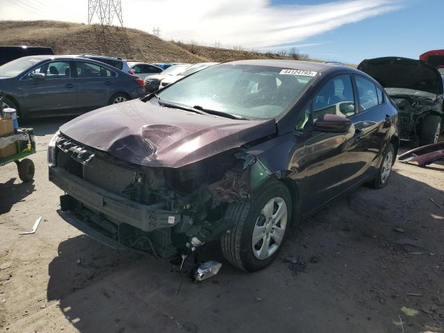 KIA FORTE LX 2018 with VIN 3KPFK4A76JE165860 - Photo from auction