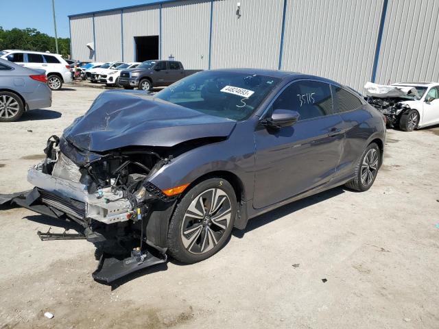 HONDA CIVIC EX 2018 with VIN 2HGFC3B39JH356391 - Photo from auction