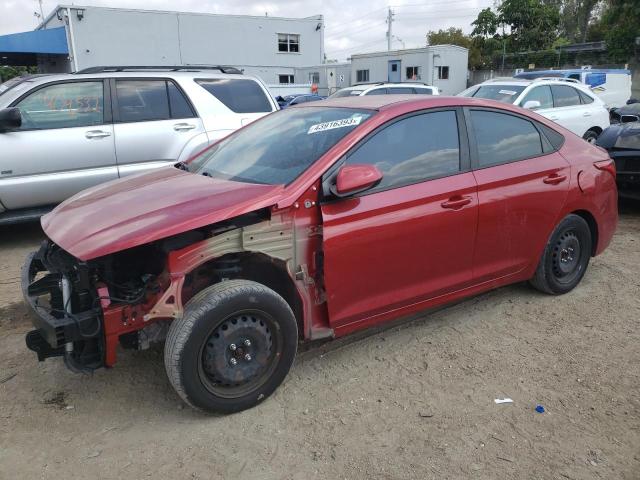 HYUNDAI ACCENT SE 2019 with VIN 3KPC24A3XKE057484 - Photo from auction