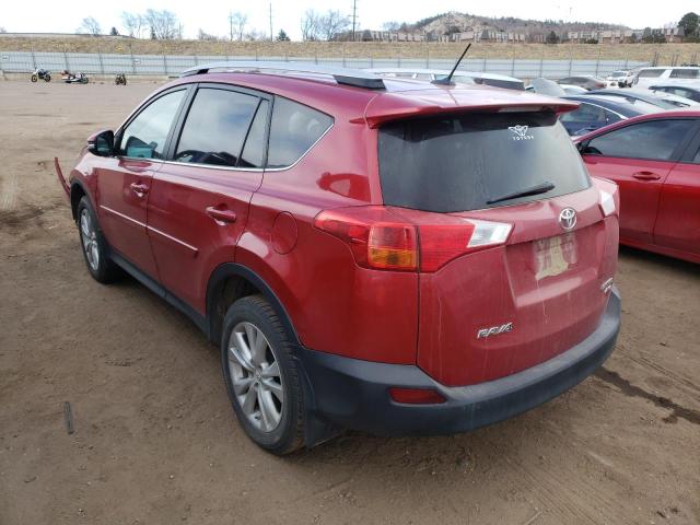 Photo 2 from auction – 2013 TOYOTA RAV4 LIMIT with VIN 2T3DFREV2DW099348