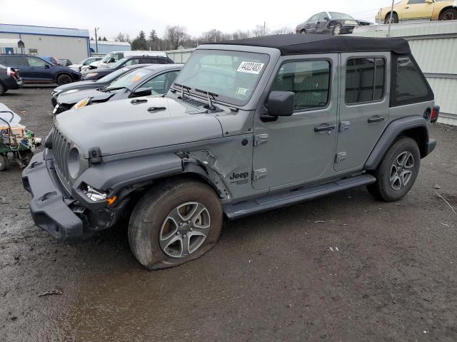 JEEP WRANGLER U 2021 with VIN 1C4HJXDN6MW849552 - Photo from auction