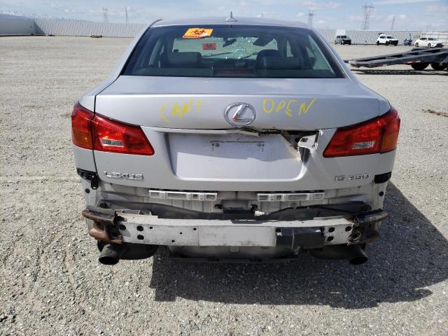 Photo 6 from auction – 2007 LEXUS IS 250 with VIN JTHBK262772056649