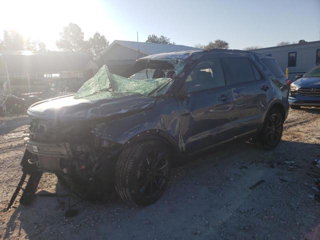 FORD EXPLORER X 2019 with VIN 1FM5K7D81KGA03343 - Photo from auction