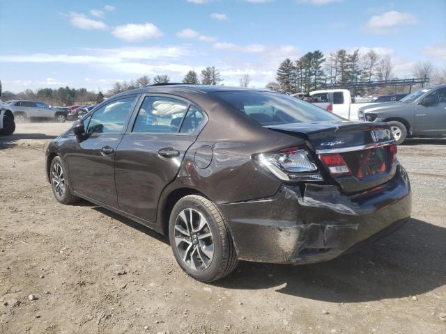 Photo 2 from auction – 2013 HONDA CIVIC EX with VIN 2HGFB2F8XDH534073