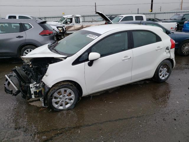 KIA RIO LX 2015 مع رقم تعريف المركبة KNADM5A35F6515428 - صورة من المزاد