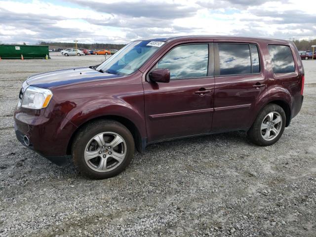 HONDA PILOT EXL 2015 with VIN 5FNYF4H54FB078932 - Photo from auction