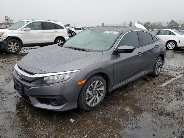 HONDA CIVIC EX 2017 with VIN 19XFC2F85HE208730 - Photo from auction