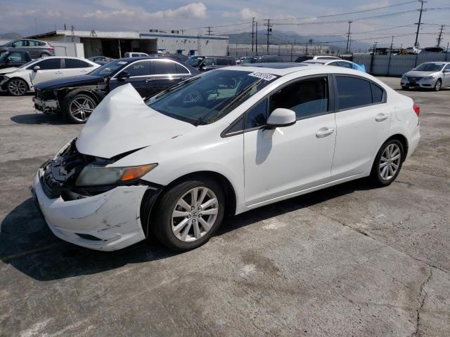HONDA CIVIC EX 2012 with VIN 2HGFB2F85CH310904 - Photo from auction