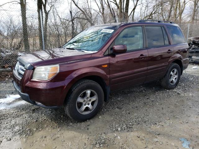 HONDA PILOT EXL 2008 with VIN 5FNYF18658B008494 - Photo from auction