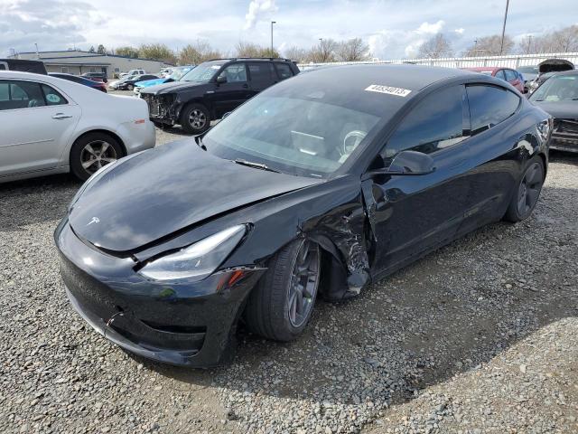 TESLA MODEL 3 2023 with VIN 5YJ3E1EA6PF393875 - Photo from auction