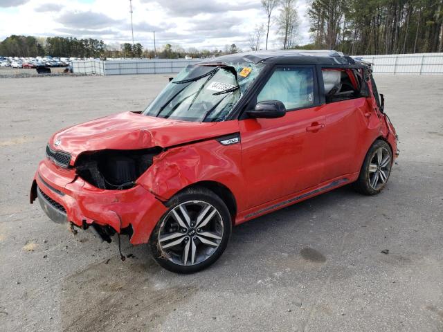 KIA SOUL + 2019 with VIN KNDJP3A53K7673239 - Photo from auction