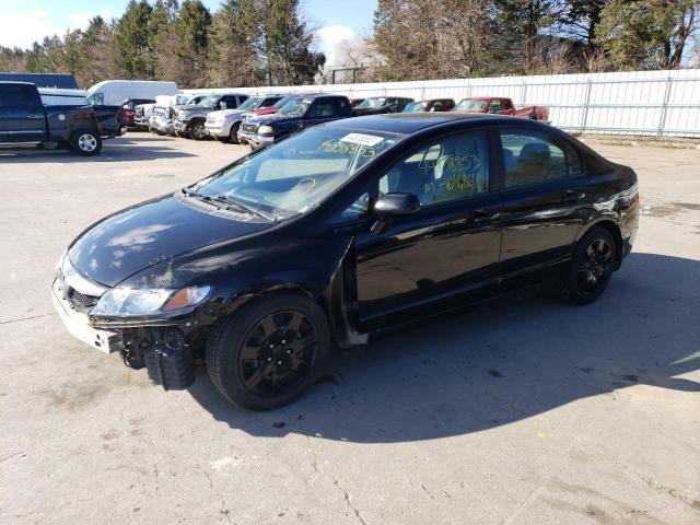 HONDA CIVIC LX 2011 with VIN 19XFA1F51BE001913 - Photo from auction
