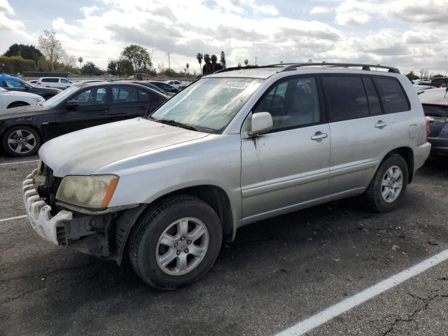 TOYOTA HIGHLANDER 2001 with VIN JTEGF21A010022433 - Photo from auction