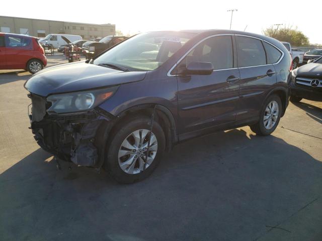 HONDA CR-V EX 2013 with VIN 5J6RM4H53DL015478 - Photo from auction