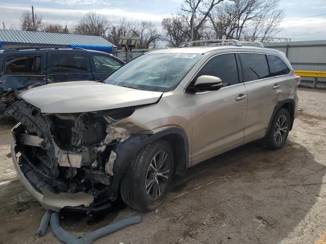 TOYOTA HIGHLANDER 2016 with VIN 5TDJKRFH6GS501062 - Photo from auction