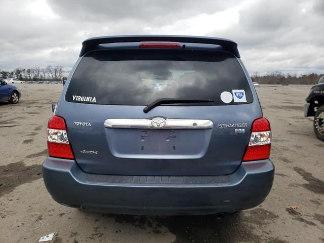 Photo 6 from auction – 2006 TOYOTA HIGHLANDER with VIN JTEEW21A960012921