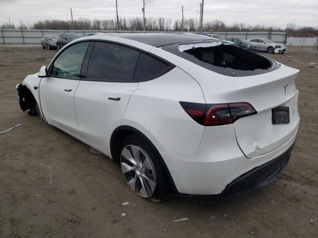 Foto 2 de la subasta – 2022 TESLA MODEL Y con VIN 7SAYGAEE6NF329225