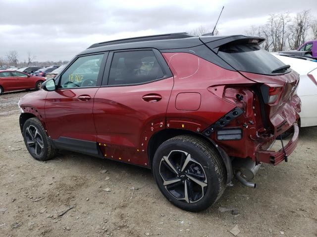 Photo 2 from auction – 2022 CHEVROLET TRAILBLAZE with VIN KL79MUSL0NB025676