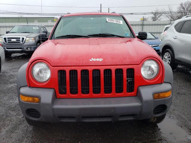 Photo 5 from auction – 2003 JEEP LIBERTY SP with VIN 1J4GL48K23W587011