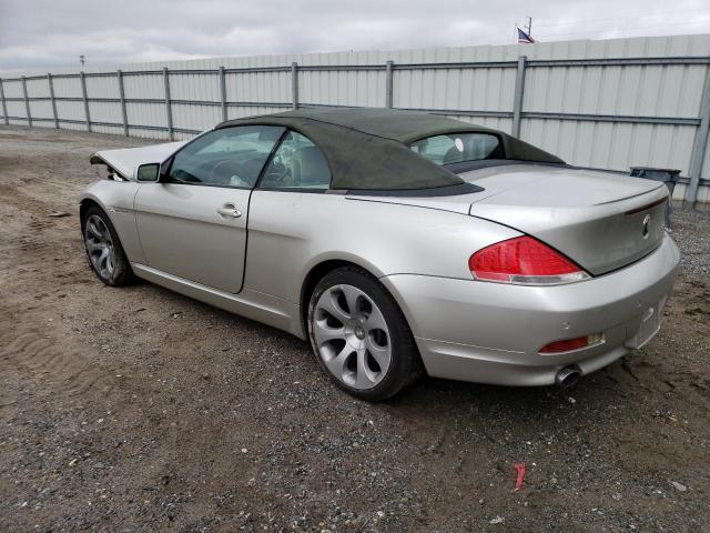 Photo 2 from auction – 2006 BMW 650 I with VIN WBAEK13456CN75445