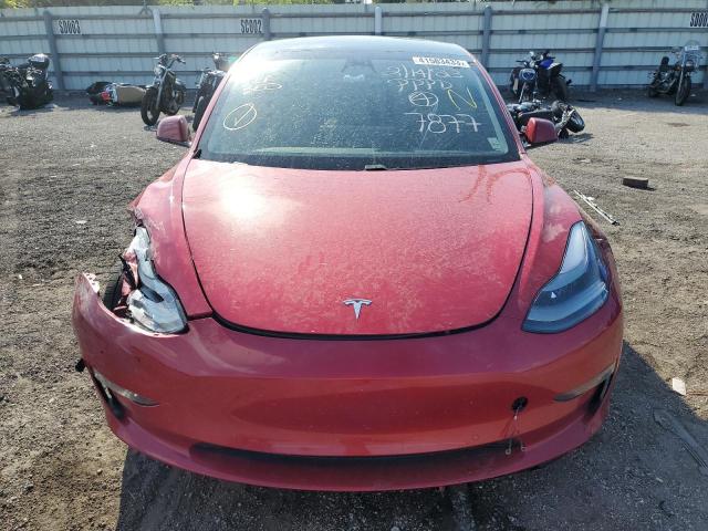Photo 5 from auction – 2021 TESLA MODEL 3 with VIN 5YJ3E1EB0MF037877