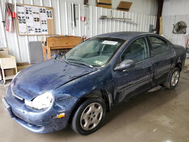 DODGE NEON BASE 2000 with VIN 1B3ES46C1YD772182 - Photo from auction