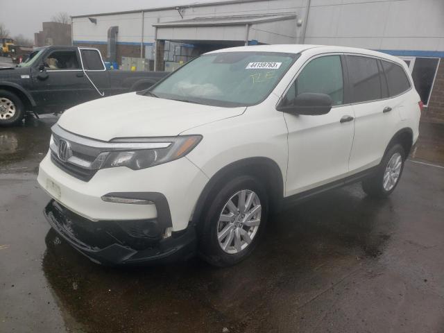 HONDA PILOT LX 2019 with VIN 5FNYF6H17KB074280 - Photo from auction