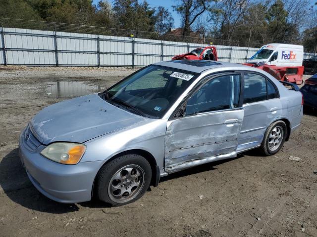 Photo 1 from auction – 2002 HONDA CIVIC EX with VIN 2HGES26732H606876