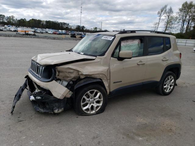 JEEP RENEGADE L 2016 with VIN ZACCJBBTXGPC54025 - Photo from auction