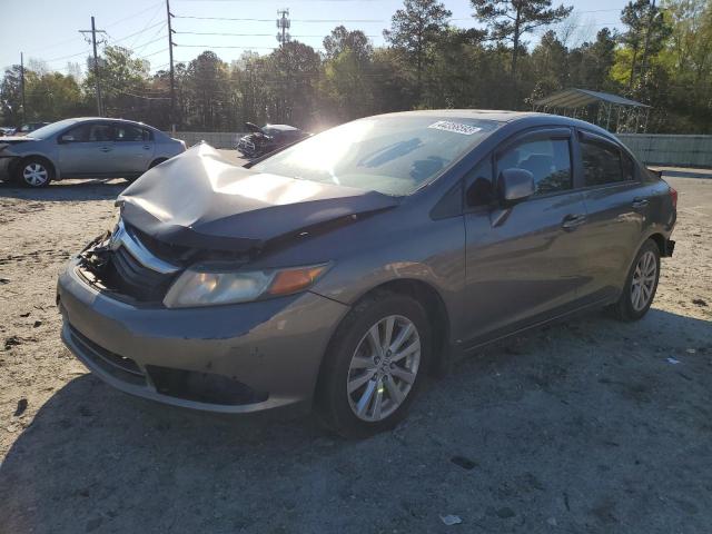 HONDA CIVIC EX 2012 with VIN 19XFB2F89CE092329 - Photo from auction