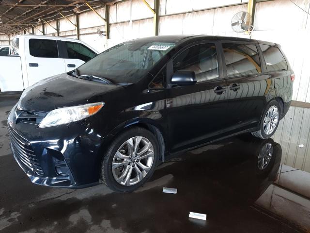 TOYOTA SIENNA L 2018 with VIN 5TDZZ3DC8JS952407 - Photo from auction