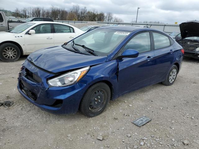 HYUNDAI ACCENT SE 2017 with VIN KMHCT4AE7HU332670 - Photo from auction