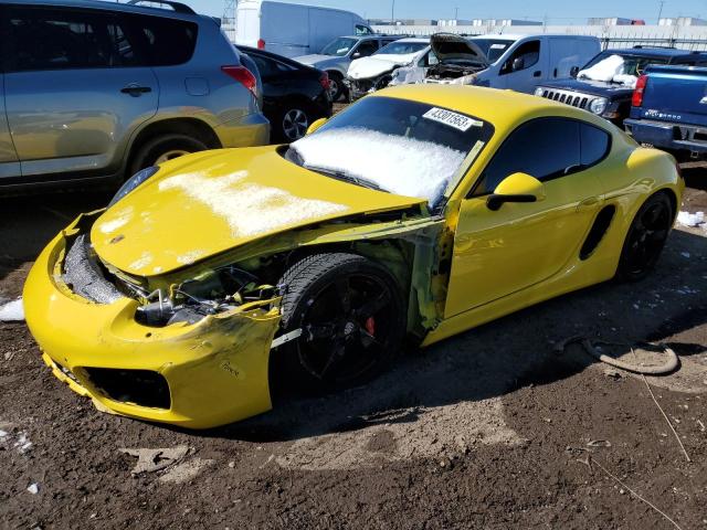 PORSCHE CAYMAN S 2014 with VIN WP0AB2A80EK192255 - Photo from auction