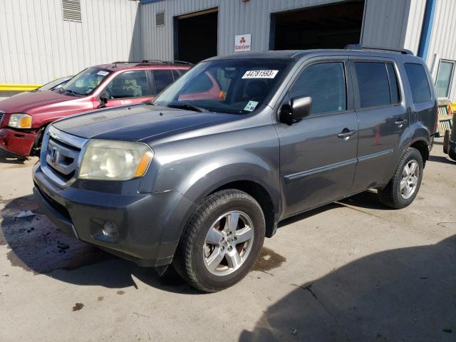 HONDA PILOT EXL 2011 with VIN 5FNYF3H5XBB024846 - Photo from auction