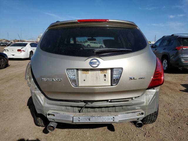 Photo 6 from auction – 2006 NISSAN MURANO SL with VIN JN8AZ08W16W541779