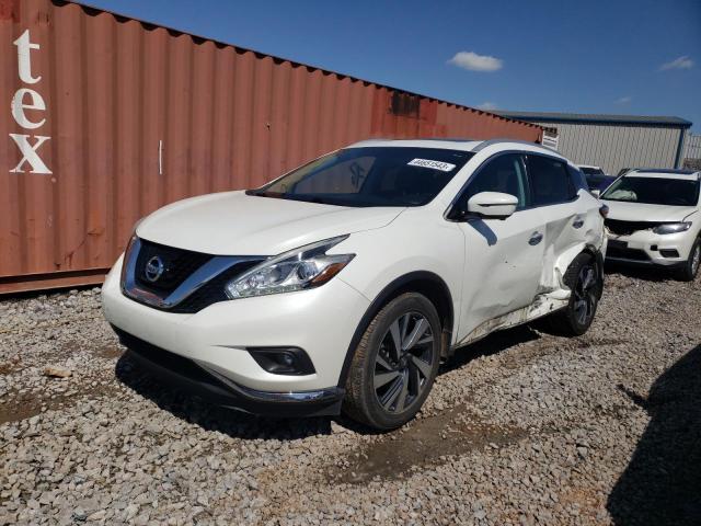 NISSAN MURANO S 2016 with VIN 5N1AZ2MGXGN166094 - Photo from auction