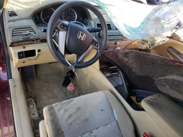 Photo 8 from auction – 2010 HONDA ACCORD LX with VIN 1HGCP2F31AA096000